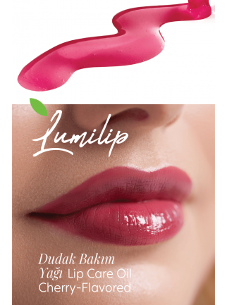Lumilip Parlatıcı Ve Nemlendirici Dudak Bakım Yağı - Vişne Aromalı Lip Gloss 6ml