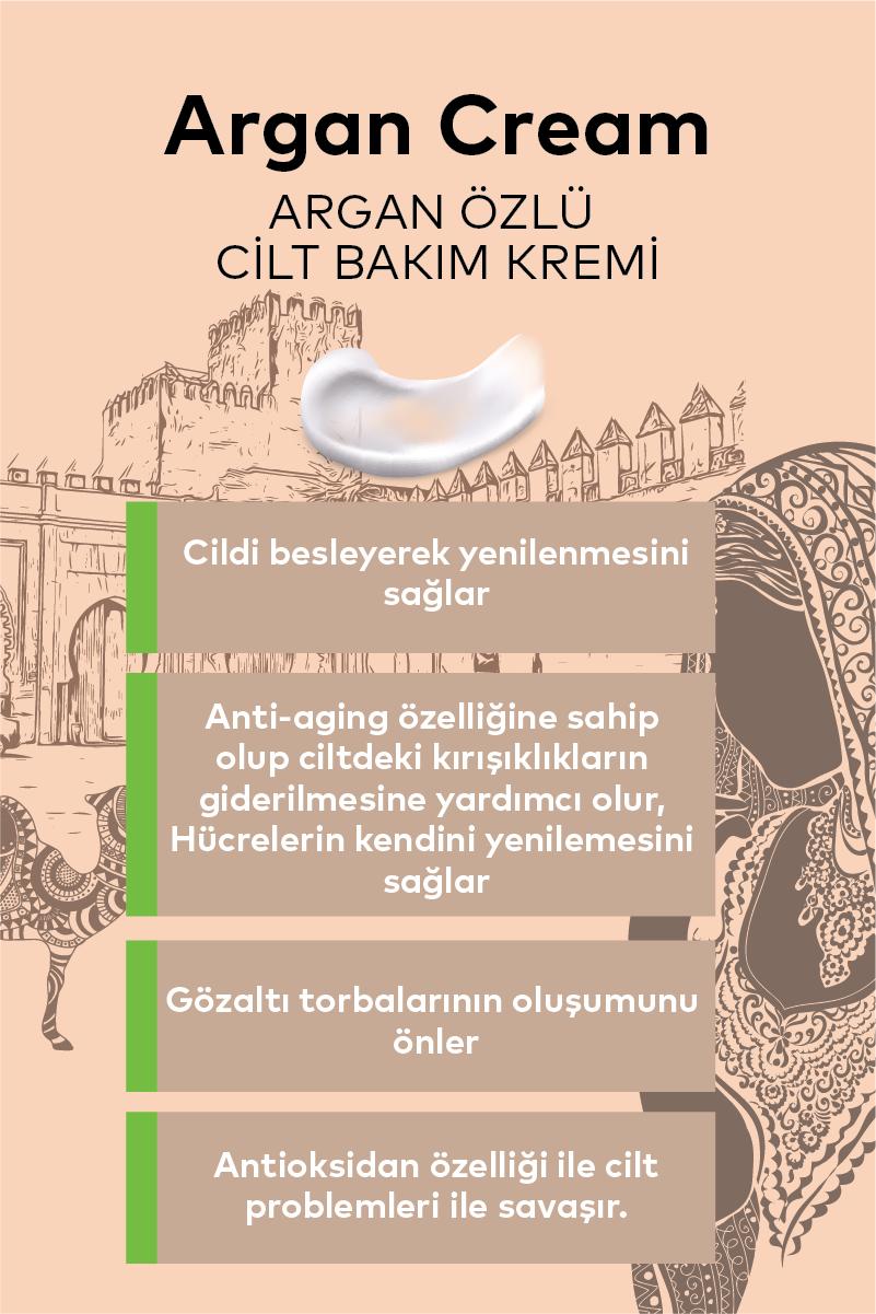 Argan Cilt Bakım Kremi 50 ML