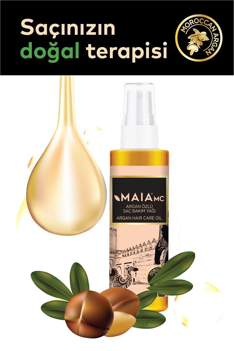 Argan Saç Bakım Yağı 120 ML