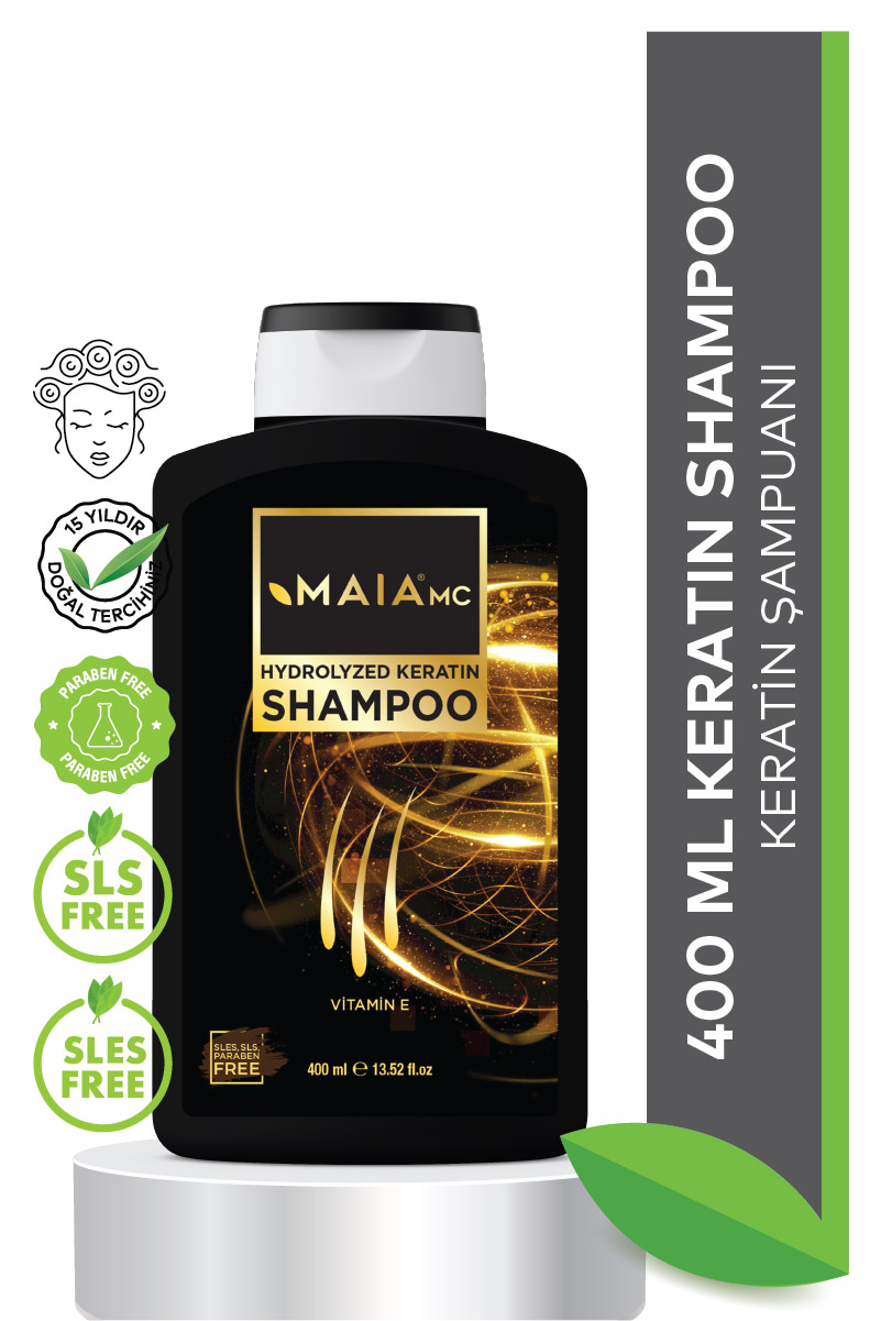 Keratin Saç Şampuanı 400 ML